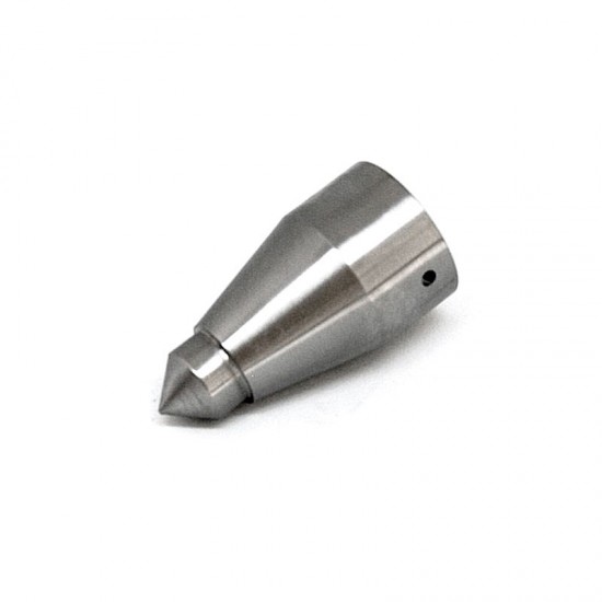 Stainless steel tip for wooden cane 24 mm