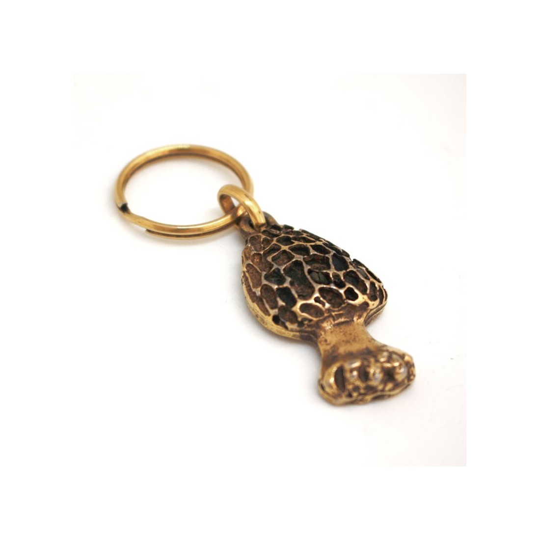 Perles en métal pour porte-clés