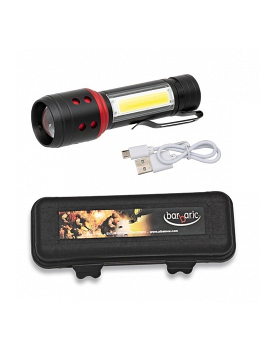 Lampe de poche portative rechargeable par USB