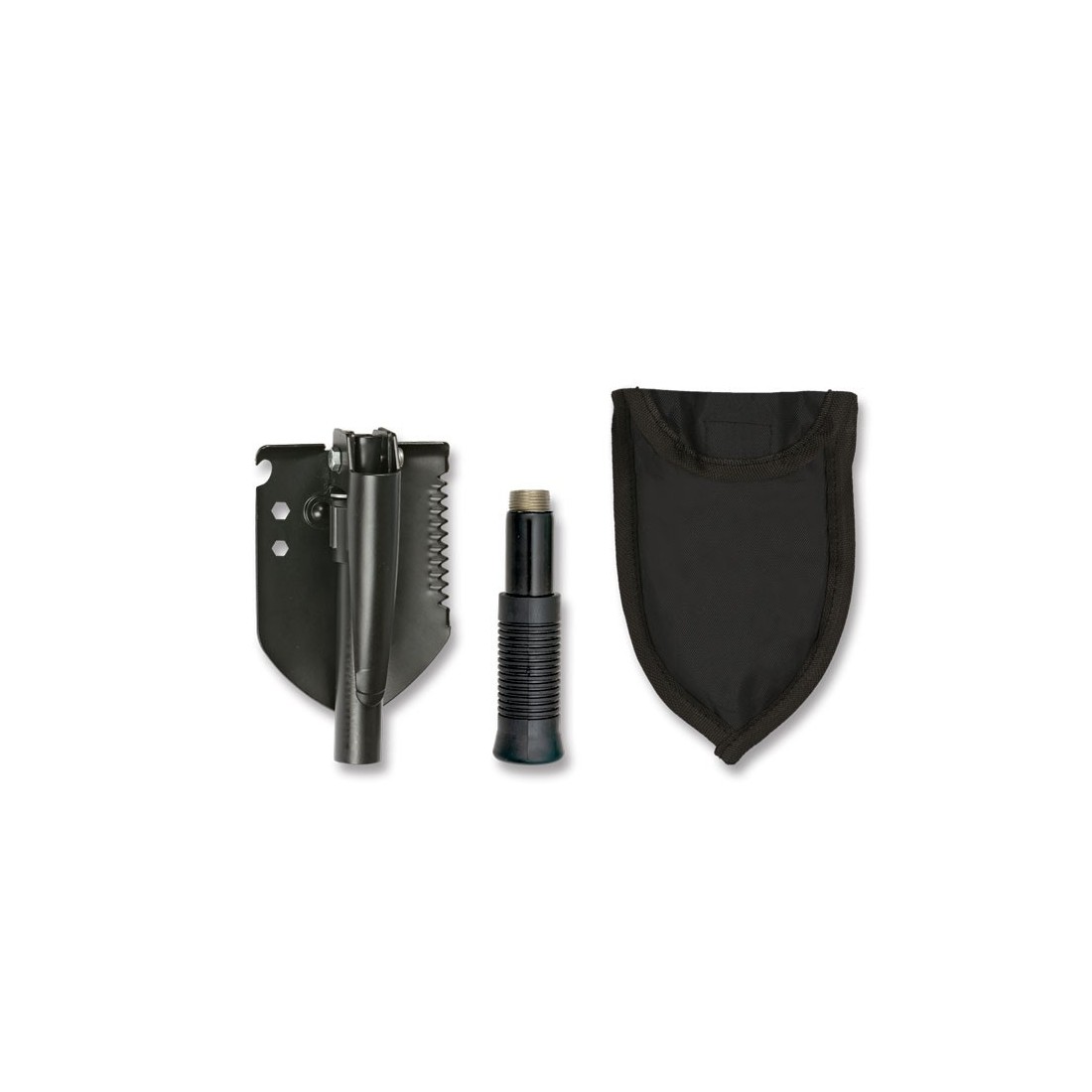 Pala-pico plegable supervivencia 40 cm