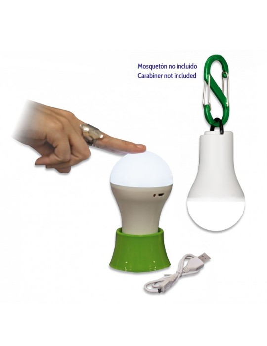 Lámpara bombilla 7w recargable USB Lámpara bombilla 7w recargable USB