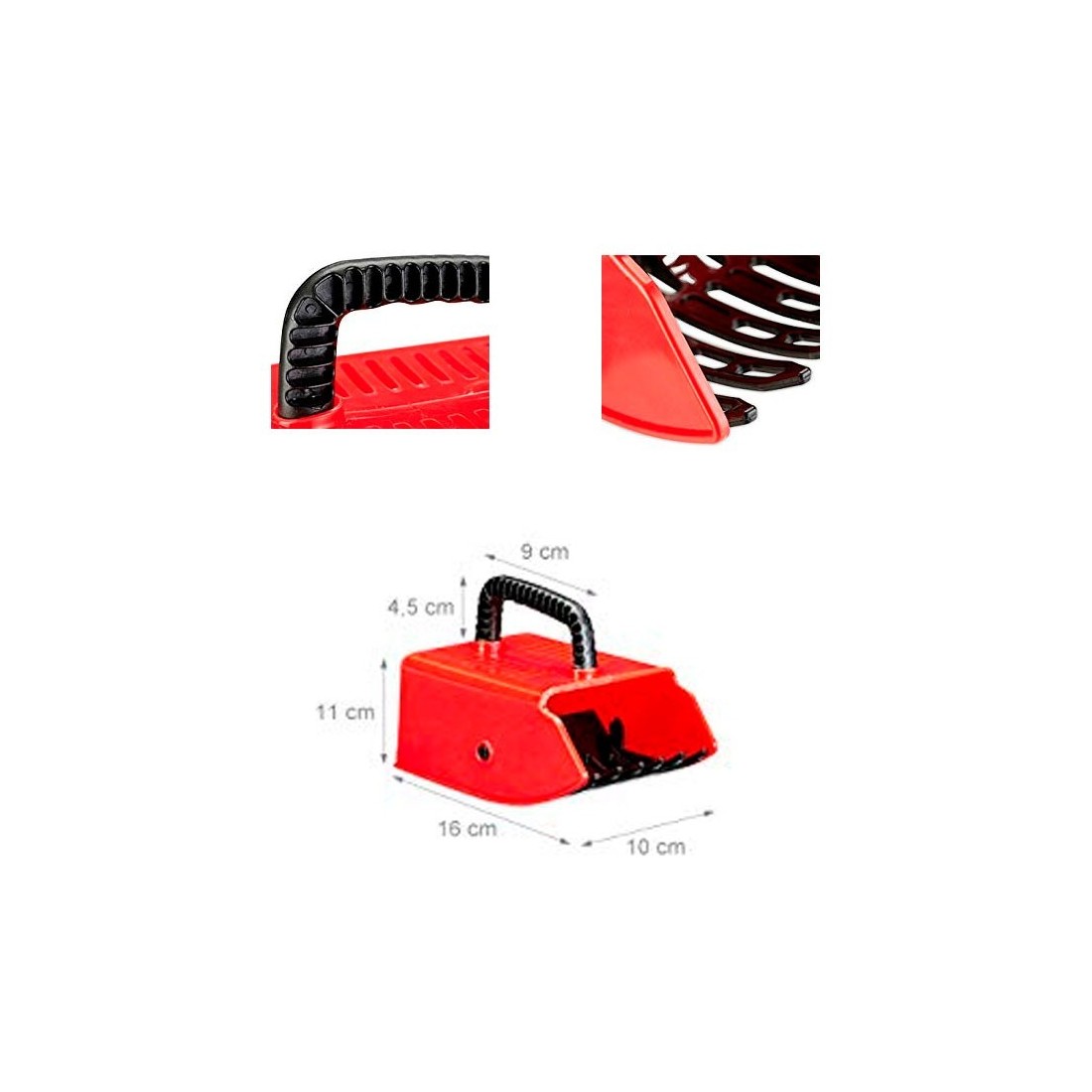 Recolector de frutos silvestres de plástico