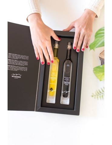 Boîte cadeau d'huile de truffe et de vinaigre de Modène 2