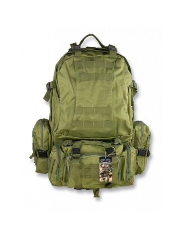 Mochila táctica 50 l verde