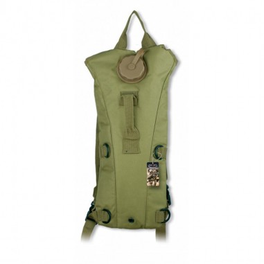 Hydration backpack 2.5 l green