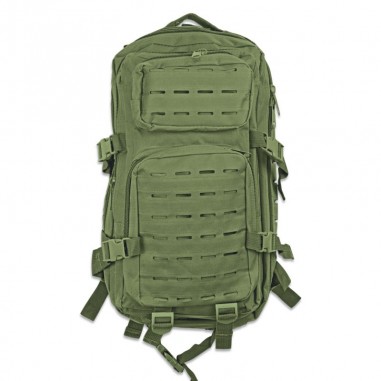 Tactical backpack green 30 L Laser Cut
