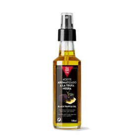 Flavored oil with black truffle, 100 ml