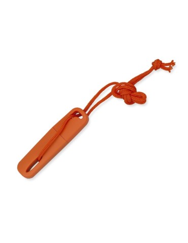 Pedernal de emergencia portatil naranja 2