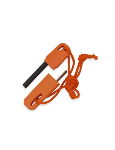 Pedernal de emergencia portatil naranja