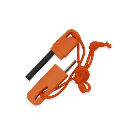 Orange portable emergency flame