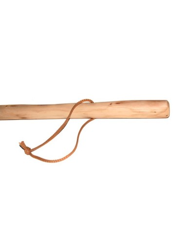 Bastón de castaño oscuro con pincho 150 cm 2