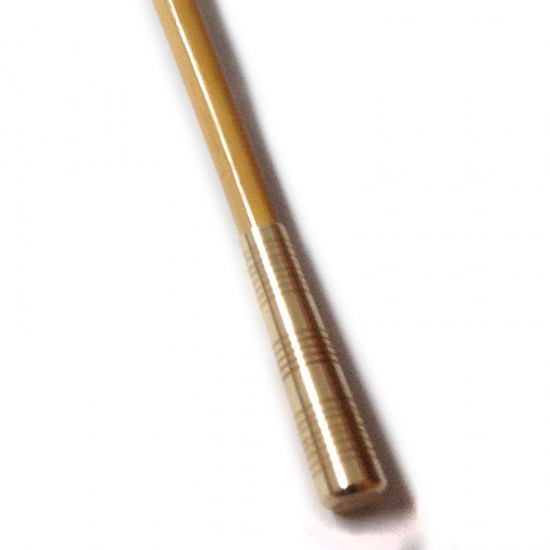 Reed cane with brass bushing