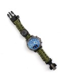 Estuche Reloj táctico de supervivencia navy