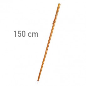 Canne marron foncé avec épi 150 cm