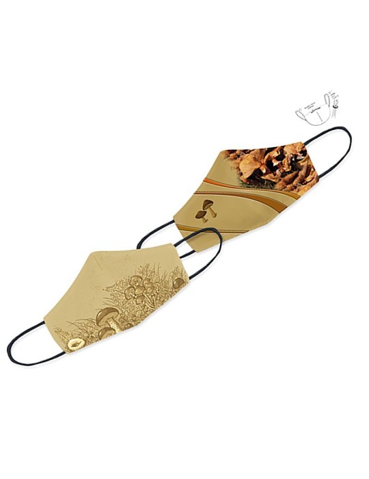 Mascarilla Setas Mascarilla Setas