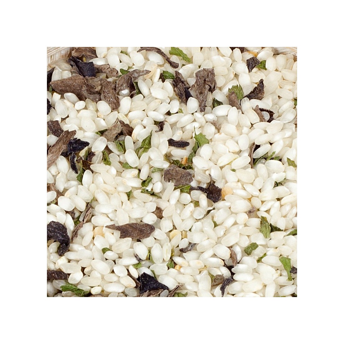 Risotto de la trompette des morts en vrac