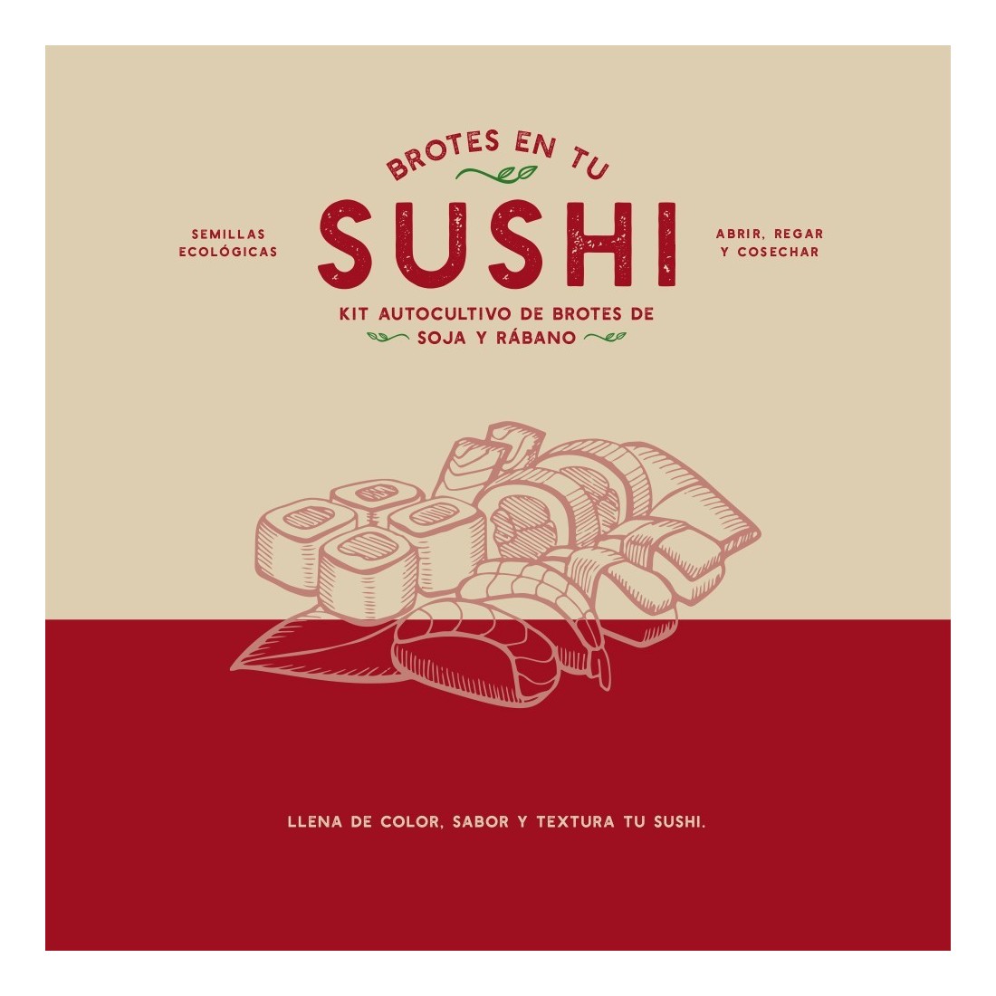 Kit d'auto-culture Sushi Sprouts