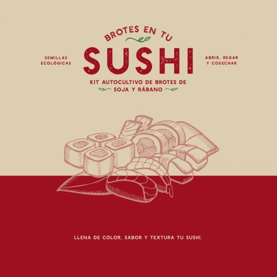 Kit d'auto-culture Sushi Sprouts