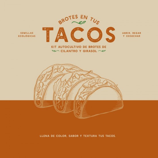 Kit d'auto-culture Sprouts Tacos