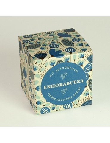 Kit autocultivo Díselo con flores (ENHORABUENA) 2