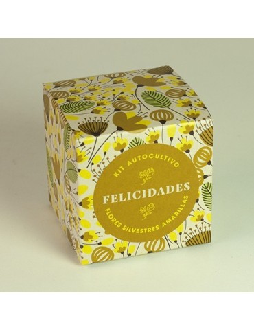 Kit autocultivo Díselo con flores (FELICIDADES) 2