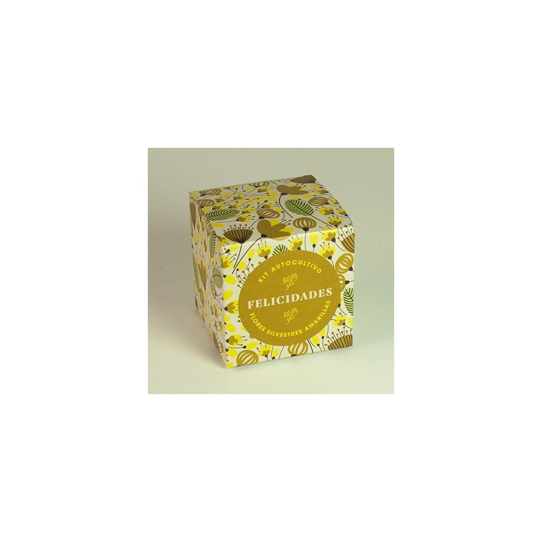 Kit autocultivo Díselo con flores (FELICIDADES)