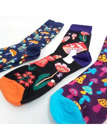 Pack x3 Calcetines estampados con setas 2