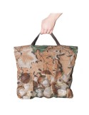 Malla para recolección camuflaje bosque