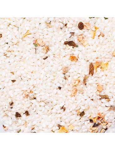 Risotto de boletus y calabaza granel