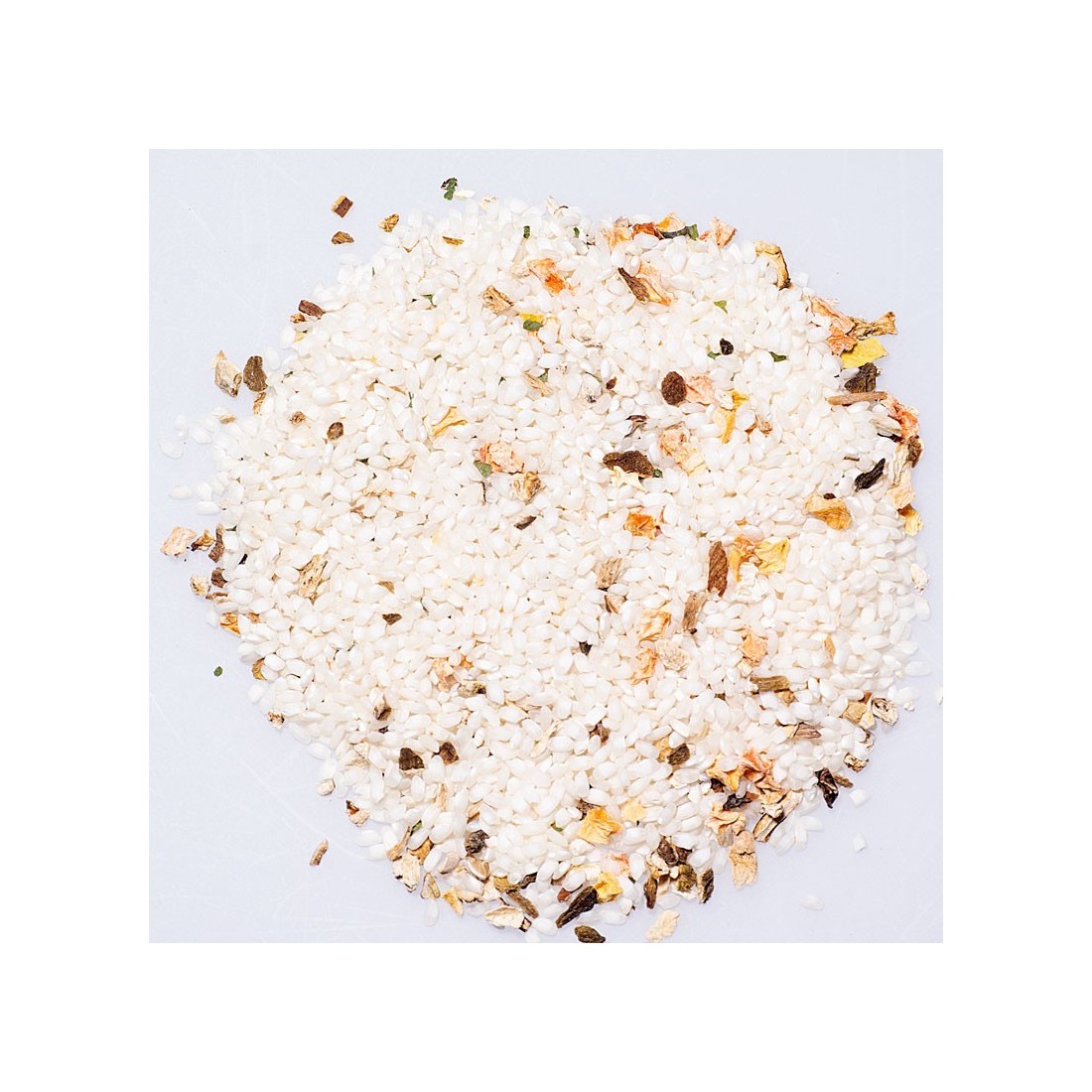 Risotto de boletus y calabaza granel