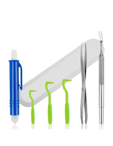 Kit de pinzas quita garrapatas