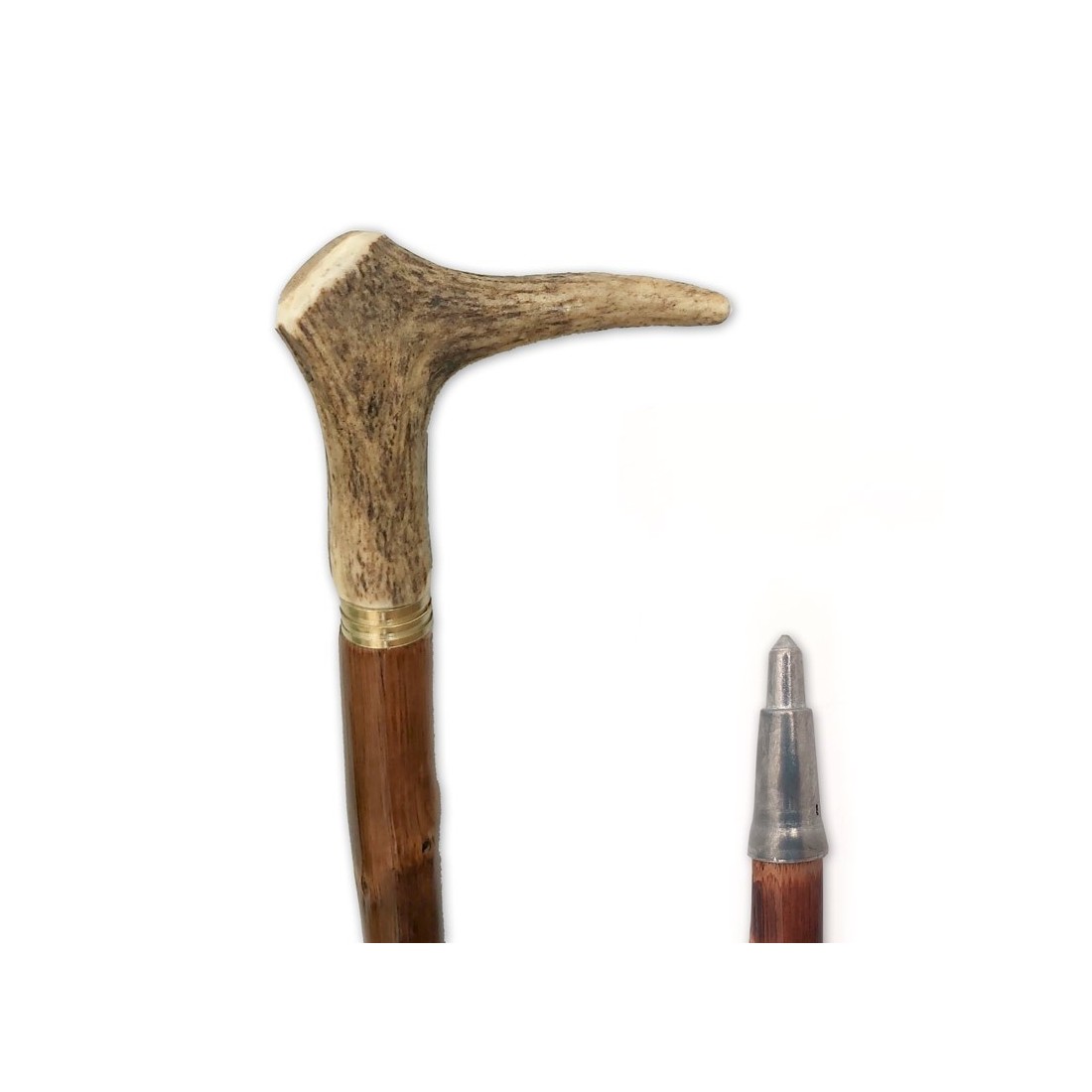 copy of Chestnut flamed gaiad with deer antler