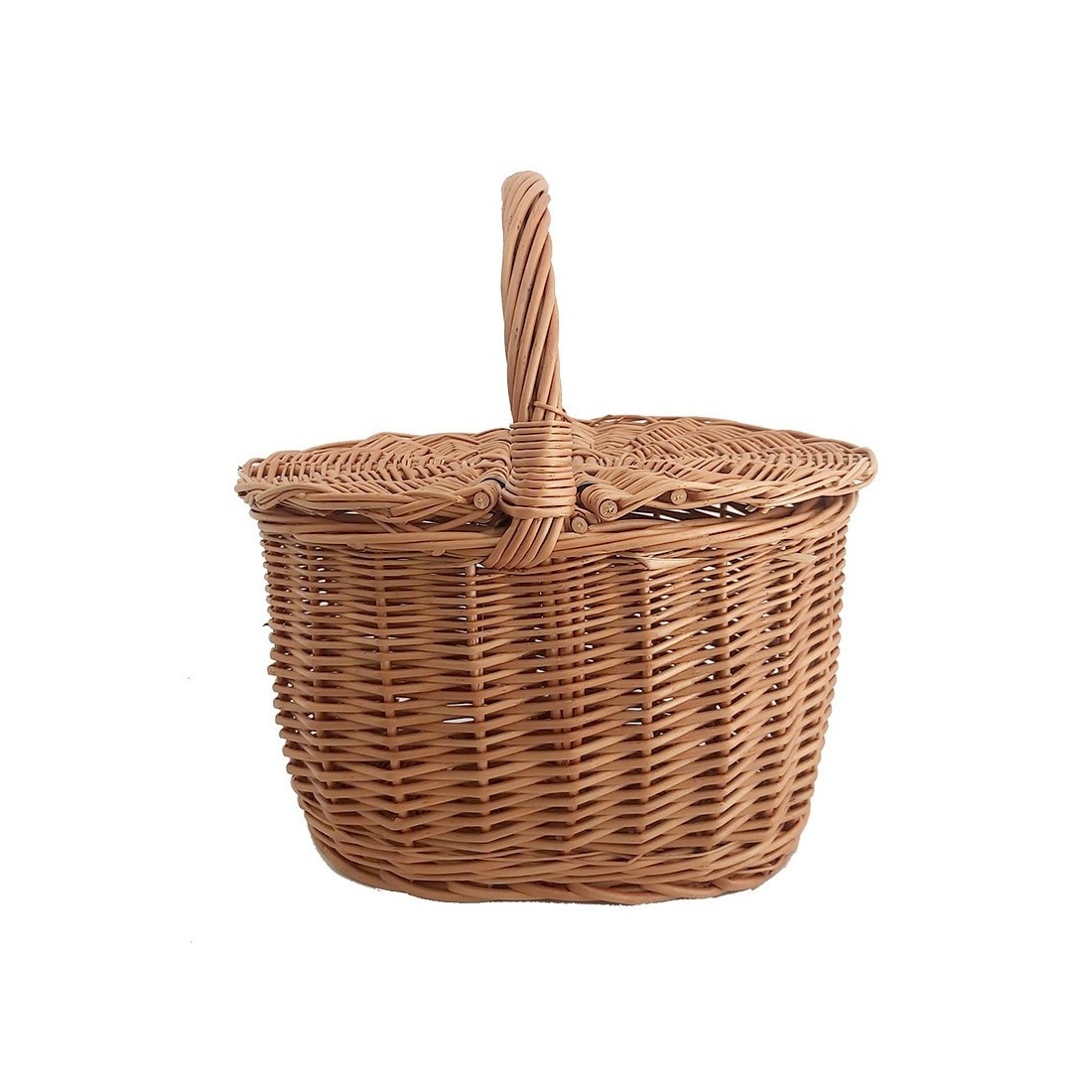 Panier en osier avec couvercles