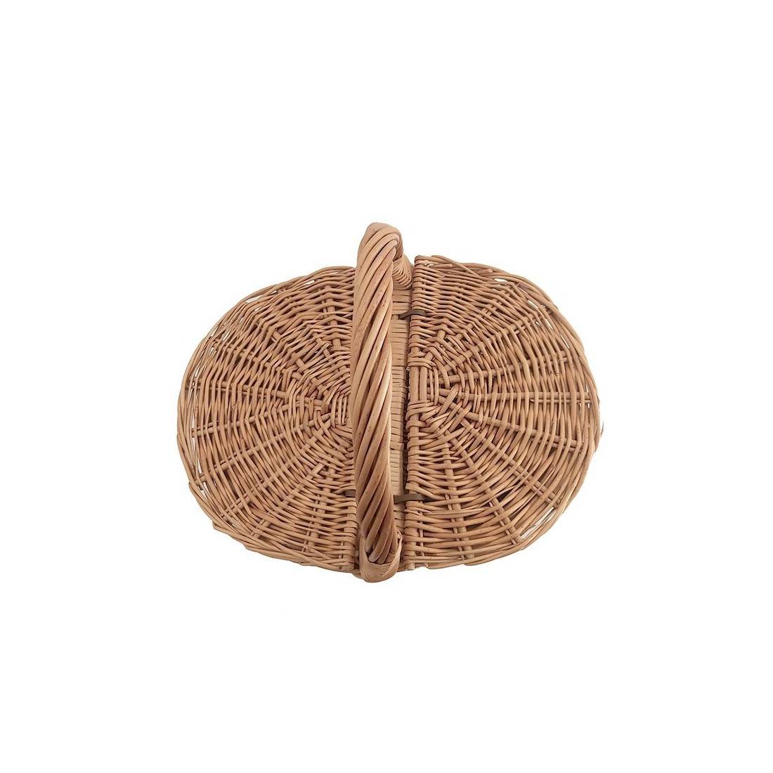 Panier en osier avec couvercles