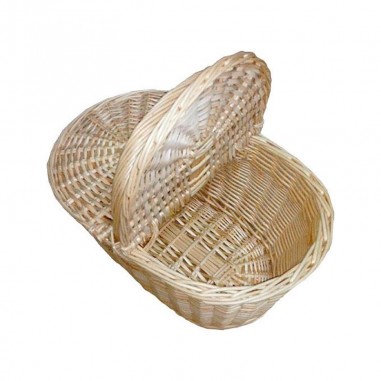 copy of Large niscalera basket with natural wicker lids