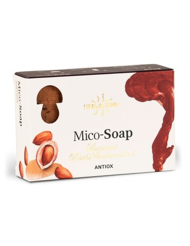 JABÓN MICO-SOAP REISHI+ACEITE ALMENDRAS. ANTIOX