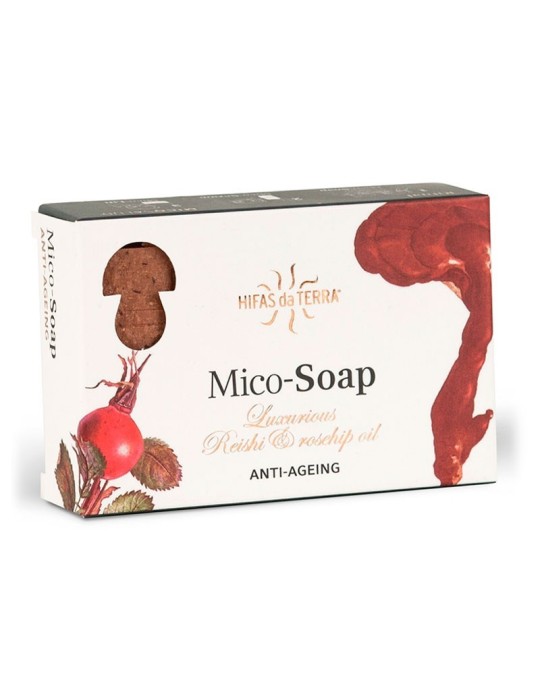 JABÓN MICO-SOAP REISHI+ROSA MOSQUETA. ANTI-AGING JABÓN MICO-SOAP REISHI+ROSA MOSQUETA. ANTI-AGING