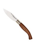 Navaja cabritera extremeña de 7 cm con mango de madera y hoja de acero inoxidable para uso diario y outdoor.