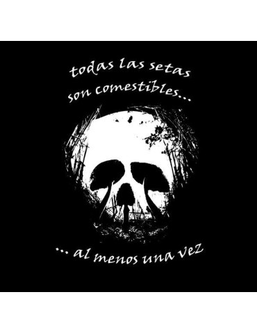 Sudadera "Todas las setas son comestibles" de verano 2