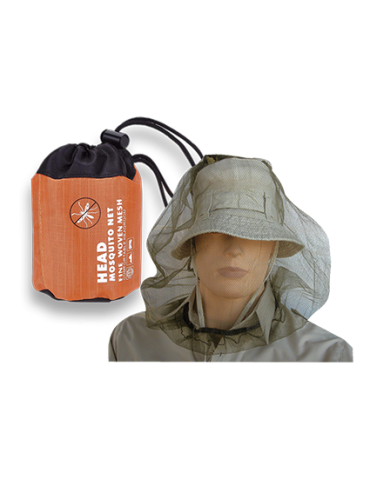 Malla protectora antimosquitos ajustable con bolsa