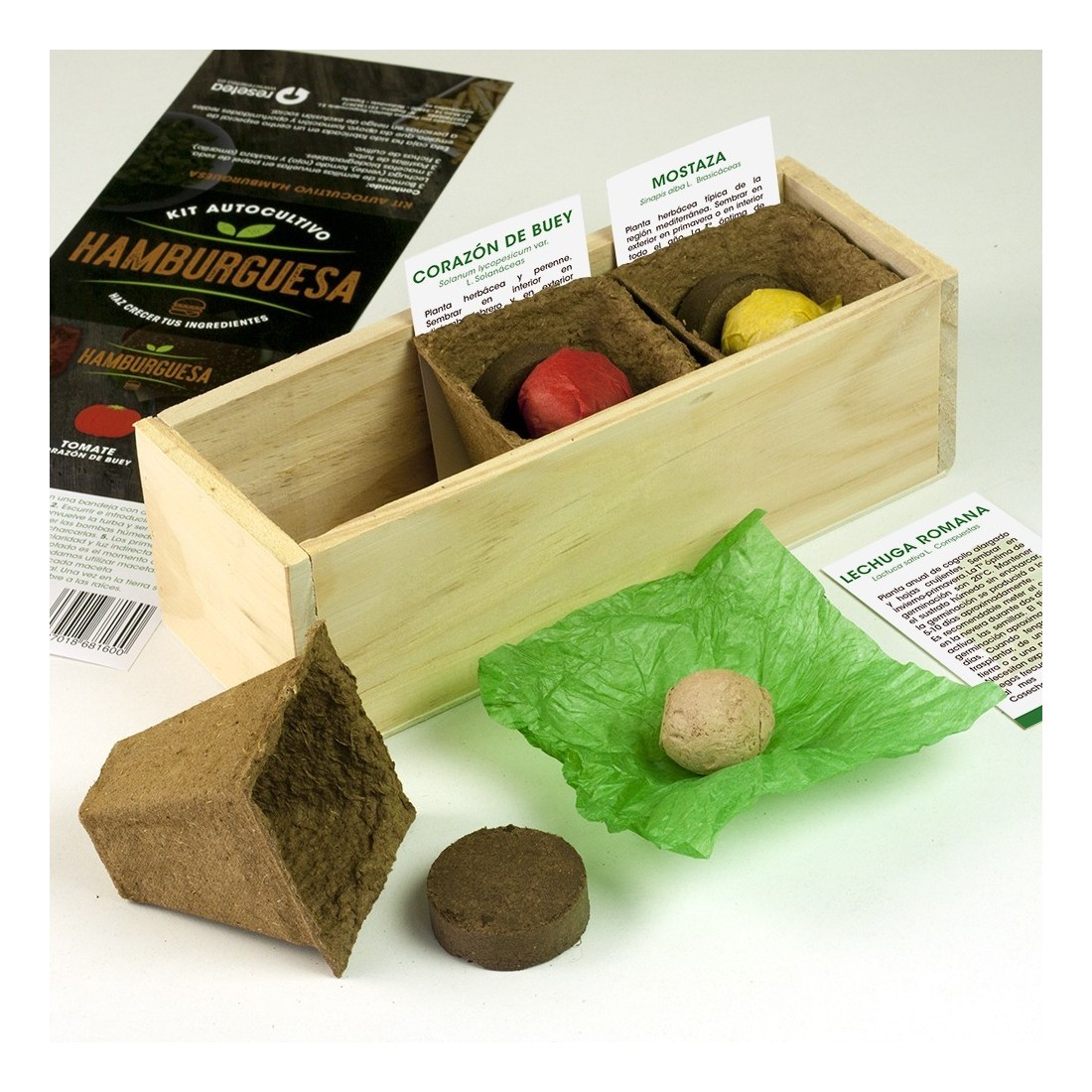Kit cultivo HAMBURGUESA