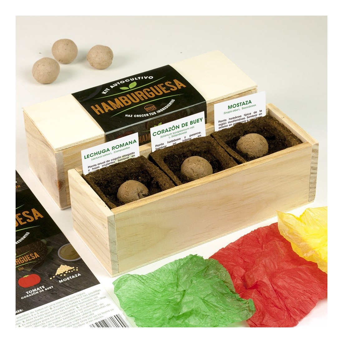 Kit cultivo HAMBURGUESA