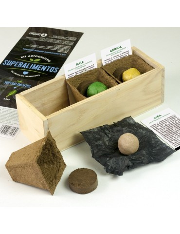 Kit cultivo SUPERALIMENTOS 2