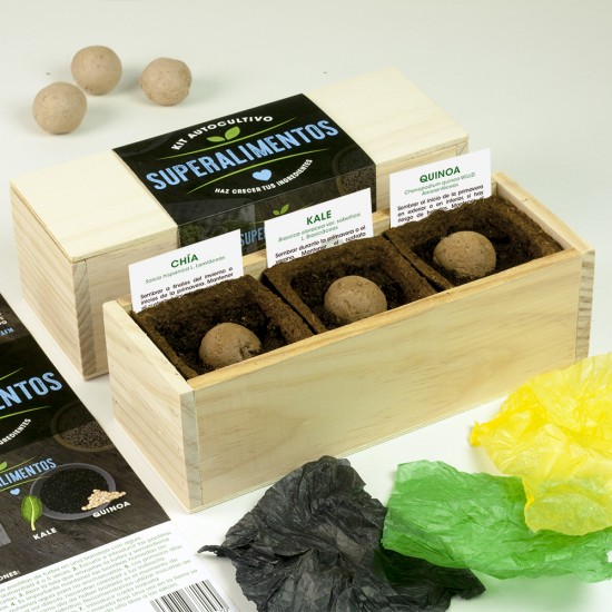 Kit cultivo SUPERALIMENTOS