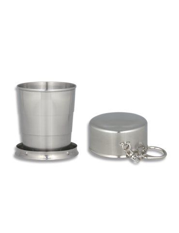 Vaso telescópico inox. 7 cm