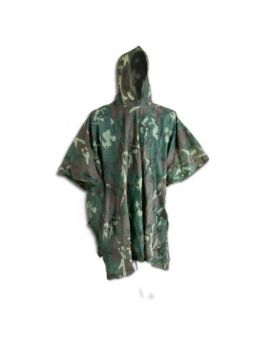 Poncho impermeable camuflaje