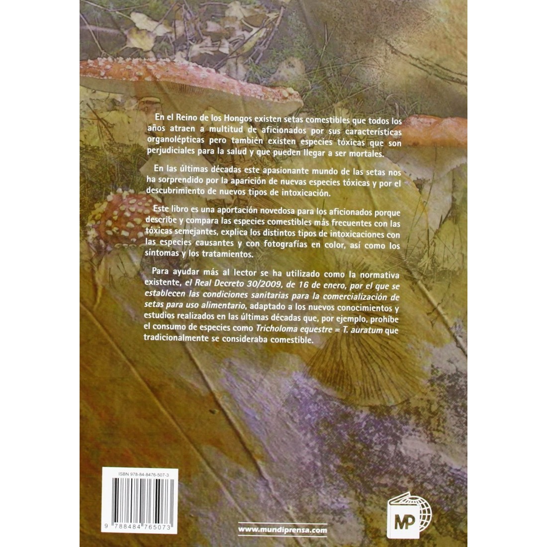 Setas comestibles y tóxicas. Diferencias y semejanzas J. A. SÁNCHEZ RODRÍGUEZ