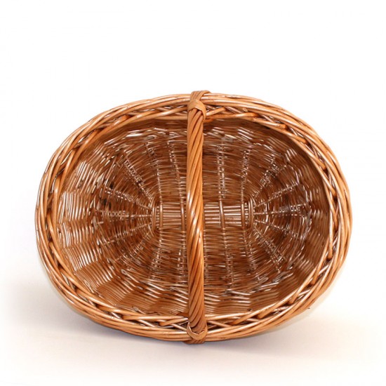 Wicker mushroom basket