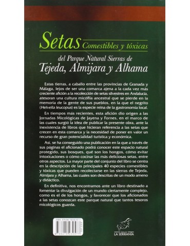 Edible and toxic mushrooms of the Sierra de Tejeda, Almijara y Alhama 2