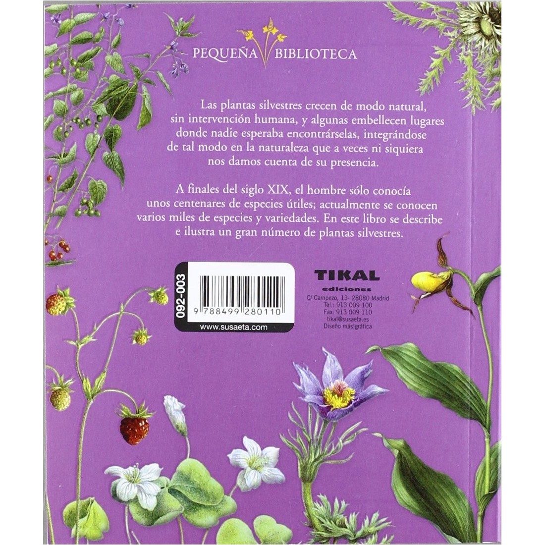 Plantas silvestres (Pequeña Biblioteca)